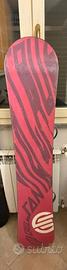 Santa Cruz Mens Board/Bindings White snowboard