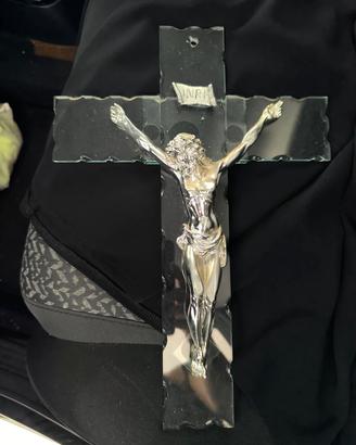 crocefisso in vetro 