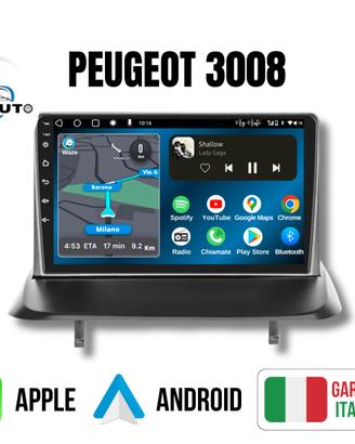 Peugeot 3008 | 4/64 Autoradio Android stereo 2din