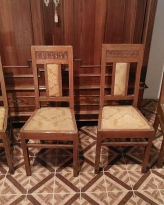 Sedie in legno