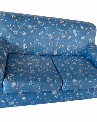 Divano 2 posti blu 