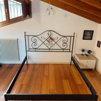 Letto Matrimoniale ferro battuto Cantori