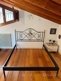 Letto Matrimoniale ferro battuto Cantori
