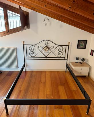 Letto Matrimoniale ferro battuto Cantori