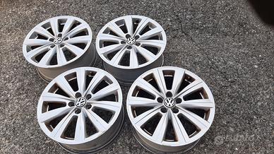 Set cer In Lega Mistral VW Polo 6R 7Jx16 ET46 5 Fo