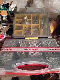 Set viti, espansori da muro e fascette di ferro