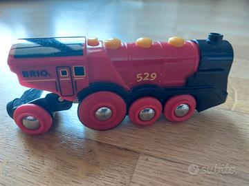 Brio Grande locomotiva rossa a batterie (33592)