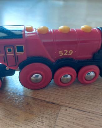 Brio Grande locomotiva rossa a batterie (33592)