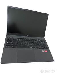 Portatile HP laptop Ryzen3, 8GB RAM, SSD 512 GB
