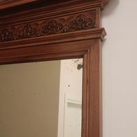 CREDENZA ANTICA CON SPECCHIERA - FINE '800 