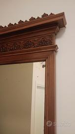 CREDENZA ANTICA CON SPECCHIERA - FINE '800 