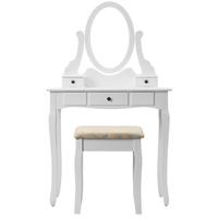 Tavolo trucco con specchio langria