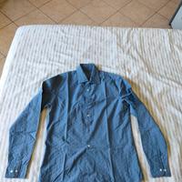 camicia blu
