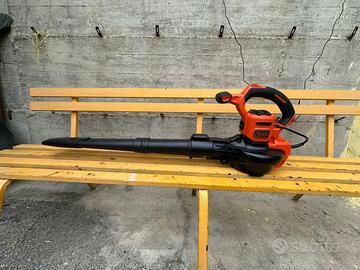 Aspirafoglie Black & Decker Backpack 3000w