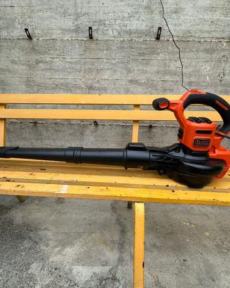 Aspirafoglie Black & Decker Backpack 3000w