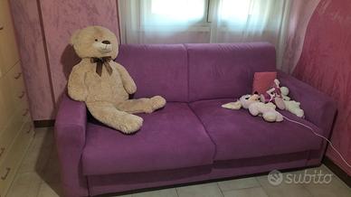 divano letto Chateau dax con portacuscini annesso 