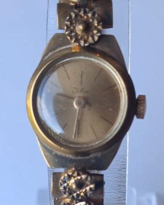 Orologio Difor Donna Vintage Meccanico Oro