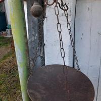 Bilancia stadera con piatto piano