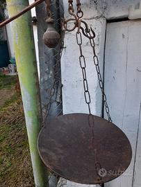 Bilancia stadera con piatto piano