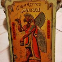 scatola Latta Vintage collezione. Tabacco Meva. 