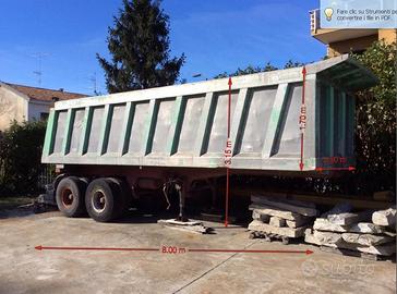 Semirimorchio ribaltabile