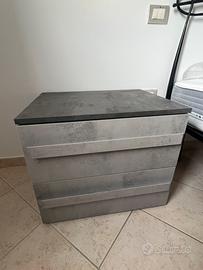 Comodini effetto cemento mondo convenienza