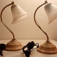 Lampade da tavolo, comodino in vetro stile murano