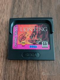 gioco console sega game Gear Lion king