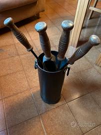 Alari o piantana x camino