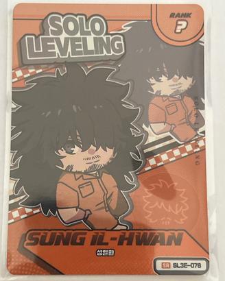 Solo Leveling Sung Il-Hwan SL3E-078 SR3rd Edition