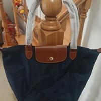 Borsa grande blu taglia L Longchamp