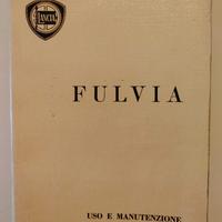 MANUALE LANCIA FULVIA 2° EDIZIONE USO E MANUTENZIO