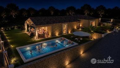 Nuova esclusiva villa con piscina vicino al mare