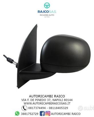 Specchio Retrovisore Manuale Fiat Panda dal 2012