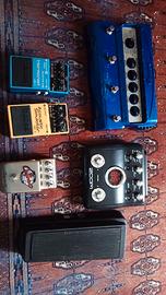 Blocco di Effetti per chitarra basso 