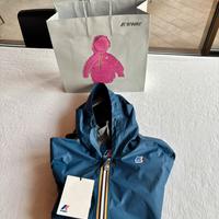 Nuovo K Way impermeabile taglia M con cartellino