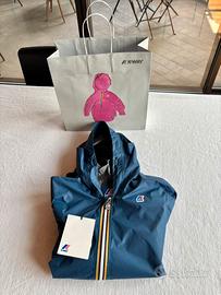 Nuovo K Way impermeabile taglia M con cartellino