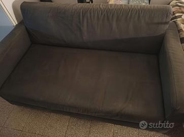 Divano letto matrimoniale blu Solsta Ikea