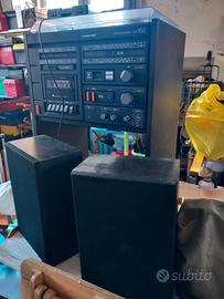 stereo anni 90" EUROPHON con giradischi 