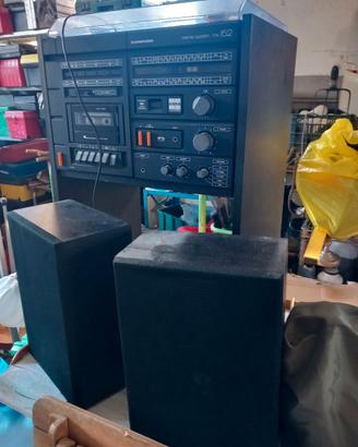 stereo anni 90" EUROPHON con giradischi 