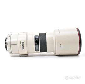 Sigma AF Tele APO 400mm F5.6 White-Color Lens Niko