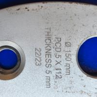 distanziali sparco 5x112 spessore 5mm