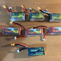 Batterie droni LiPo varie marche