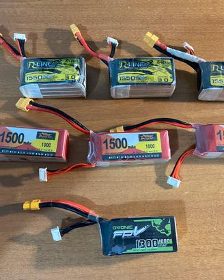 Batterie droni LiPo varie marche