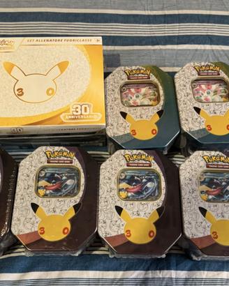 Lotto Pokémon 30° Anniversario Sigillato
