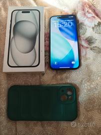 iPhone 15 come nuovo da 256gb