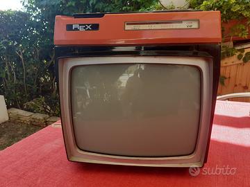 TV portatile REX anni 60/70