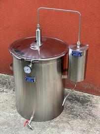 Distillatore inox 130 litri - Alambicco come nuovo