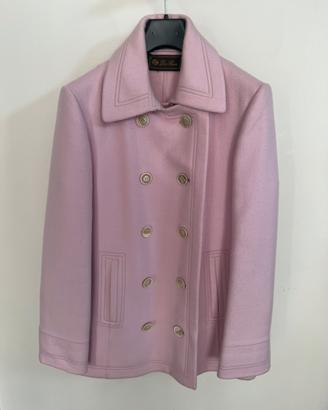 Loro Piana - Cappottino in puro cashmere rosa