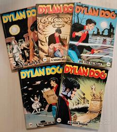 5 Dylan Dog Prima Edizione Originale numeri 36-40
